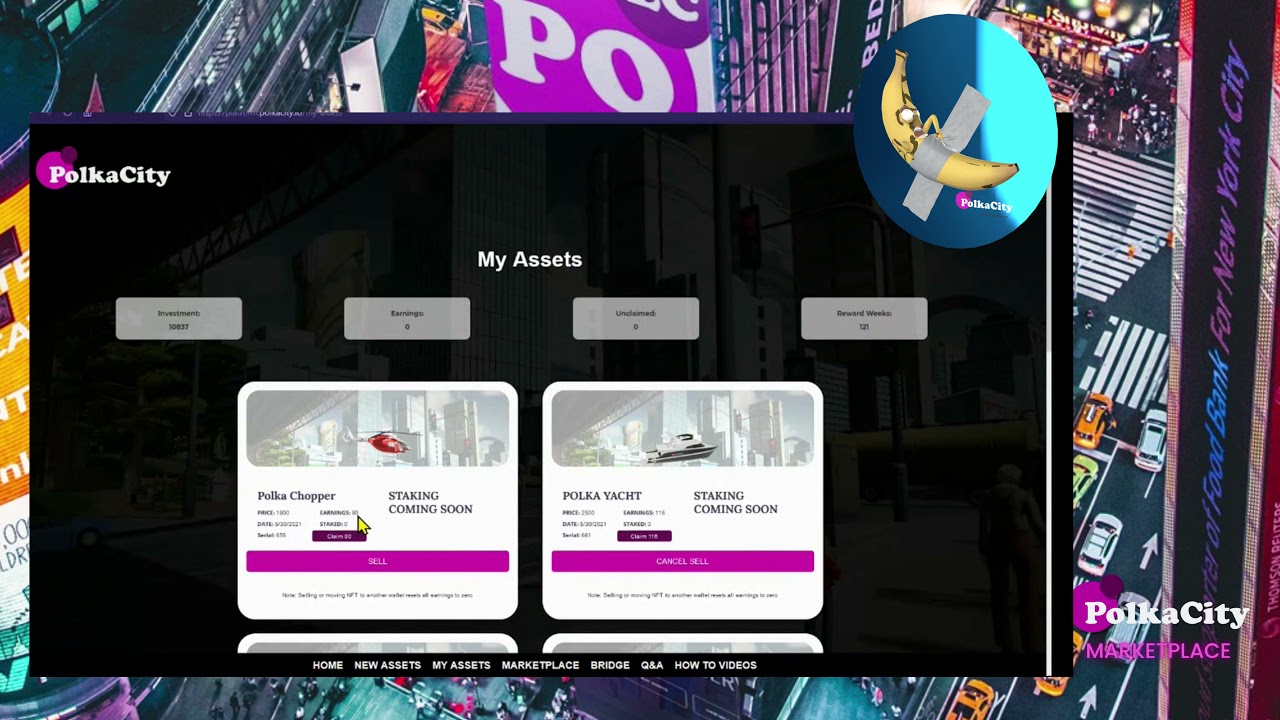 Polka City Marketplace   Lesson 3   Claim Your POLCS