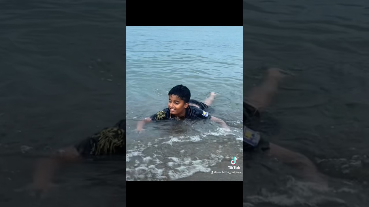 Had an amazing day at Rouge Beach, Ontario with the family! Riyon loved playing in the water! 🌊