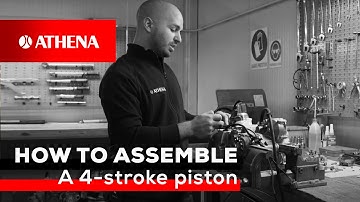 How to assemble 4-stroke Off-road pistons & piston rings ❓