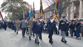 Worthing Remembrance FULL Parade March Past | 9th November 2025 #worthing #remembrance
