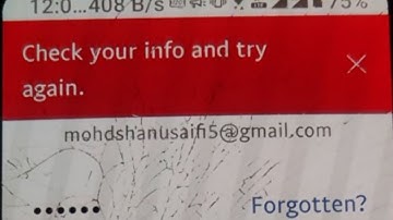 How To Fix PayPal Check your info and try again Account in Android