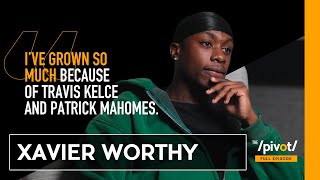 Xavier Worthy Chiefs #1 WR on KC mentality, Travis Kelce, Mahomes, Super Bowl loss & Eagles l| Pivot Net Worth