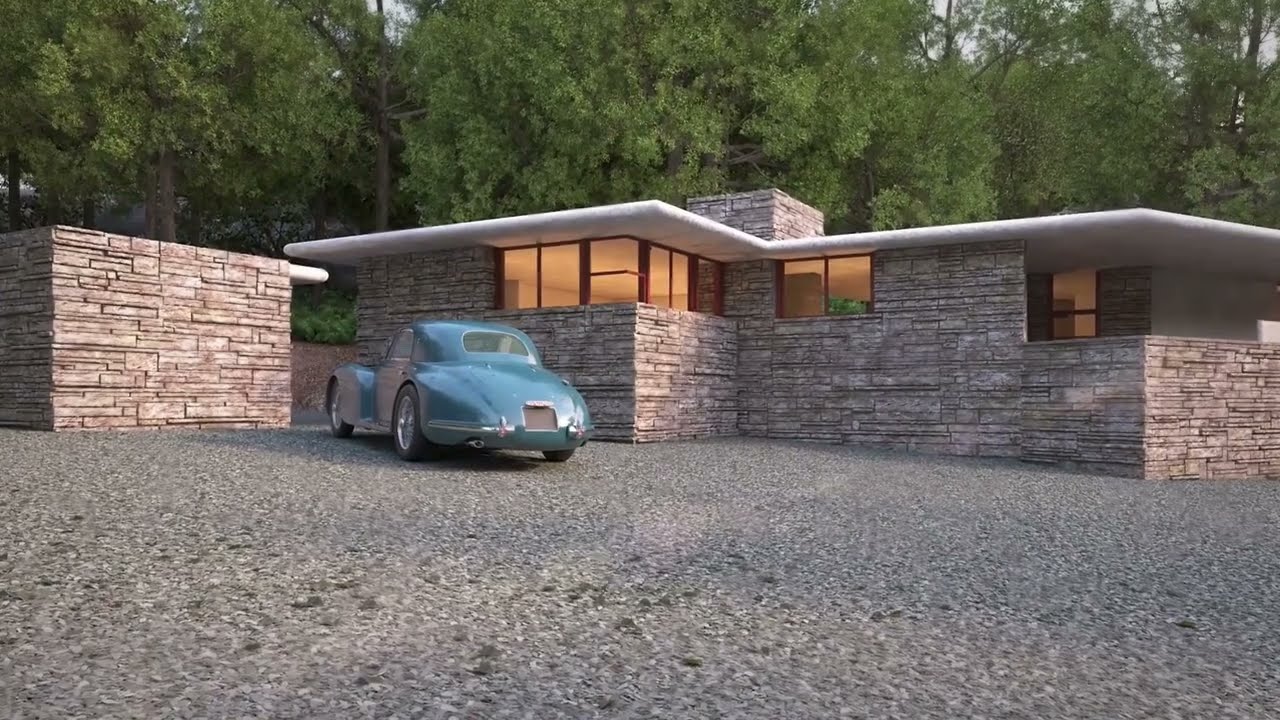 Frank Lloyd Wright's Southwestern Pennsylvania | Gate Lodge 1941