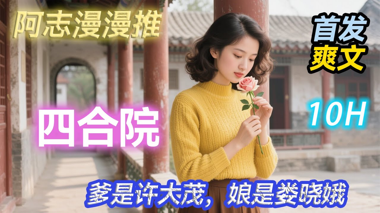 【10小时完结】《四合院：爹是许大茂，娘是娄晓娥》  #穿越  #有声书 #有声漫画 #一口气看完#四合院 #电视剧
