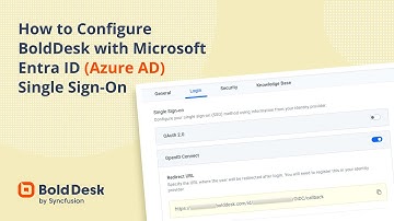 How to Configure BoldDesk with Microsoft Entra ID (Azure AD) Single Sign-On