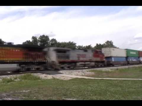 Railfanning in Joliet, Gardner, Mazon and Lockport, IL. 08/05/09