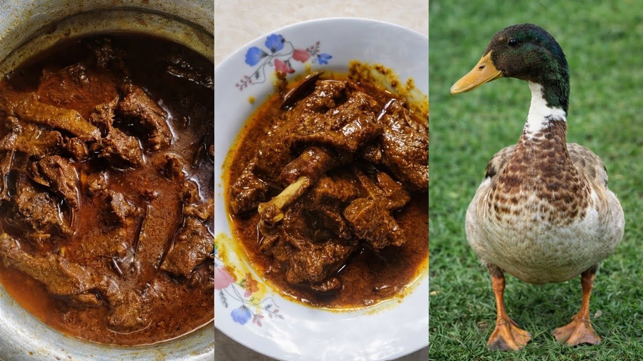 দুই ভাবে হাঁস ভুনা একসঙ্গে একই ভিডিওতে |Duck curry recipe 