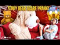 Giant "TEDDY BEAR" Scare PRANK On BOYFRIEND...*HILARIOUS*