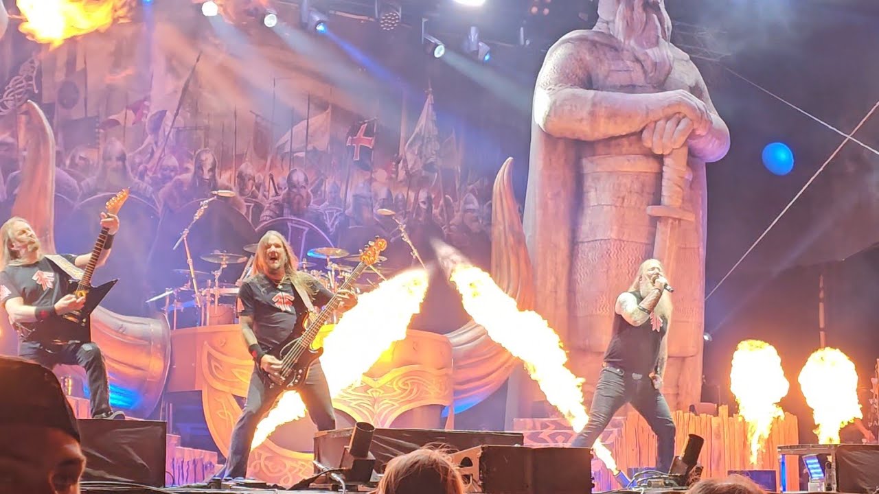 Amon Amarth - Raven's Flight (with long intro Live) @ Alcatraz festival Belgium 09-08-2024