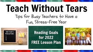 Set Reading Goals with Your Students with This Free Lesson