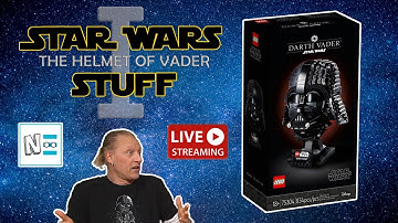 Star Wars LEGO - Darth Vader Helmet - Live - Episode 1