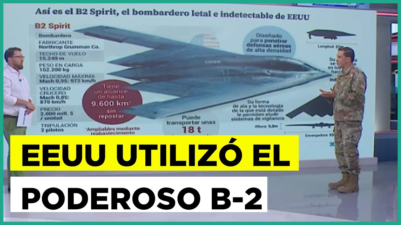 El bombardero más poderoso del mundo: EEUU utilizó el B-2 para atacar a Irán