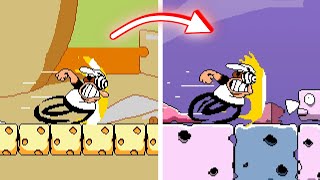 This Pizza Tower Level is CRAZY! 👀 Cumulus Cheese Re-Aged 👀 Pizza Tower AFOM Mods Gameplay