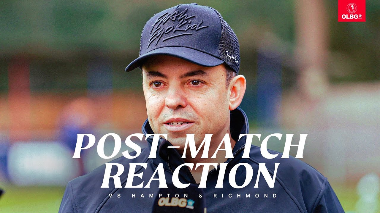 Реакция Марка Уайта после матча | Хэмптон и Ричмонд (в гостях)