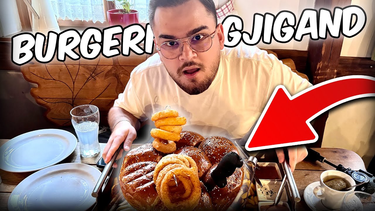 E PROVOVA HAMBURGERIN ME TE MADH NE WIEN