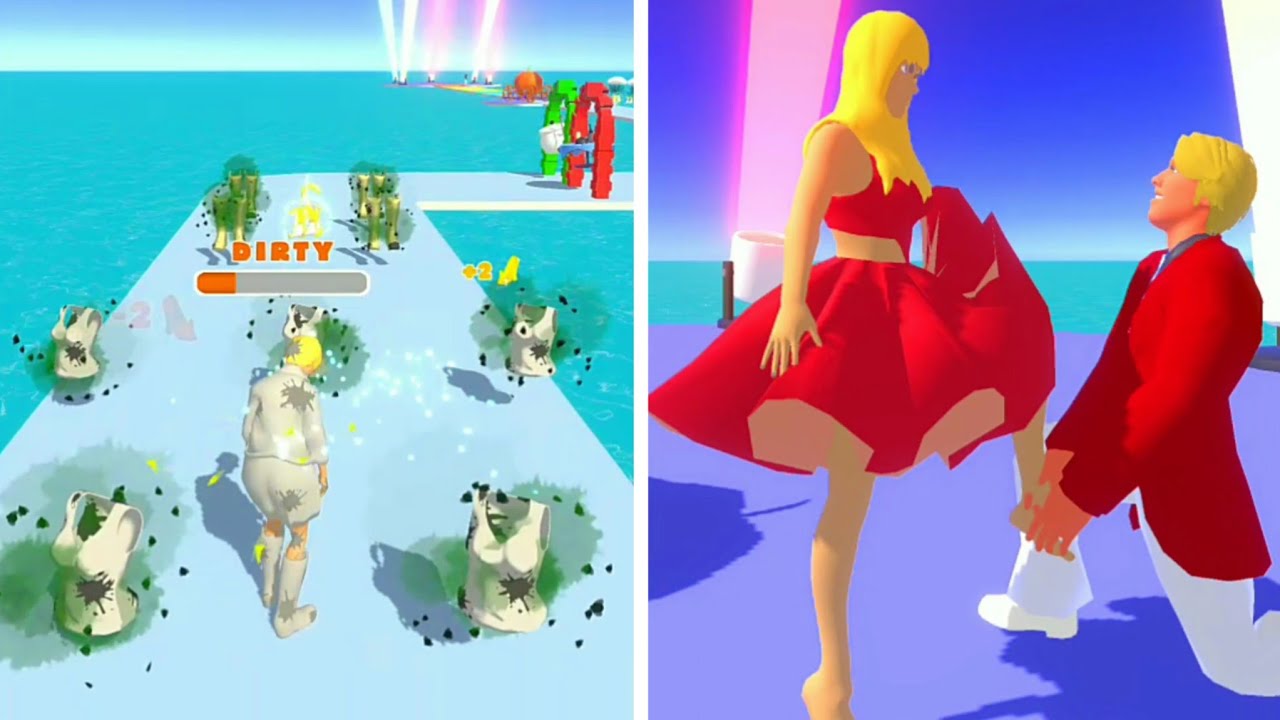 Cinderella Run 3D 👠 All Levels Gameplay Android,iOS