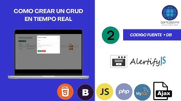 30. CRUD - MODAL EN TIEMPO REAL - PHP, AJAX, ALERTIFY JS, MYSQL. PARTE#2 INSERTAR