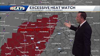 Heat wave begins on Sunday