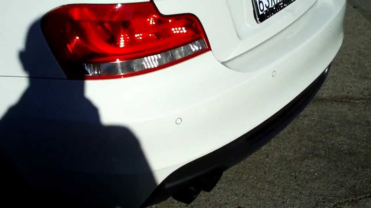 BMW 135 QTP Exhaust Cut Out