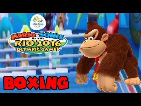 Mario & Sonic at the Rio 2016 Olympic Games (3DS) Gameplay! - Boxing
