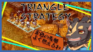 【トライアングルストラテジー】レベリングしてお礼参り7章！【初見プレイ】