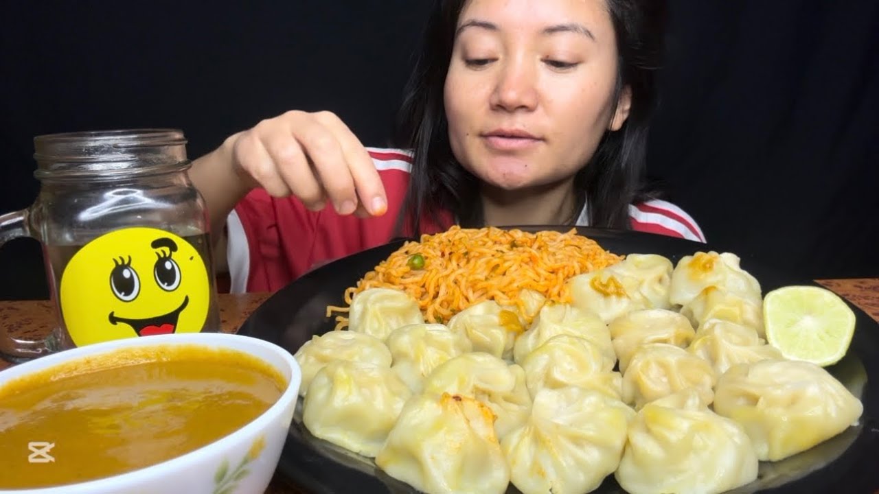 Mo:mo and current mukbang @AnimaRai. VLOG 🙏🫰🫡 - YouTube