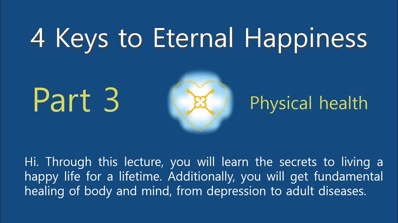 [Audiobook] English listening | Eternal Happiness | Part3 Physical health