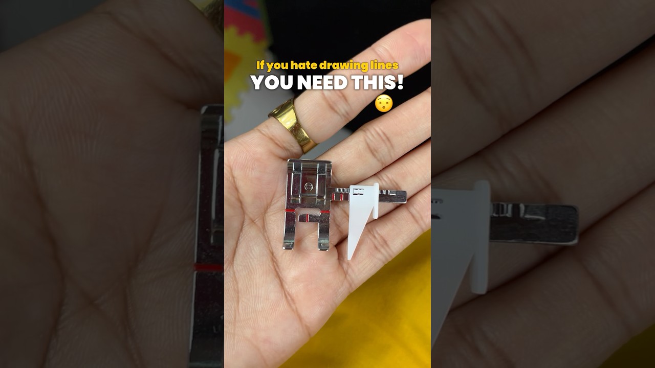 How cool is this presser foot? 😯