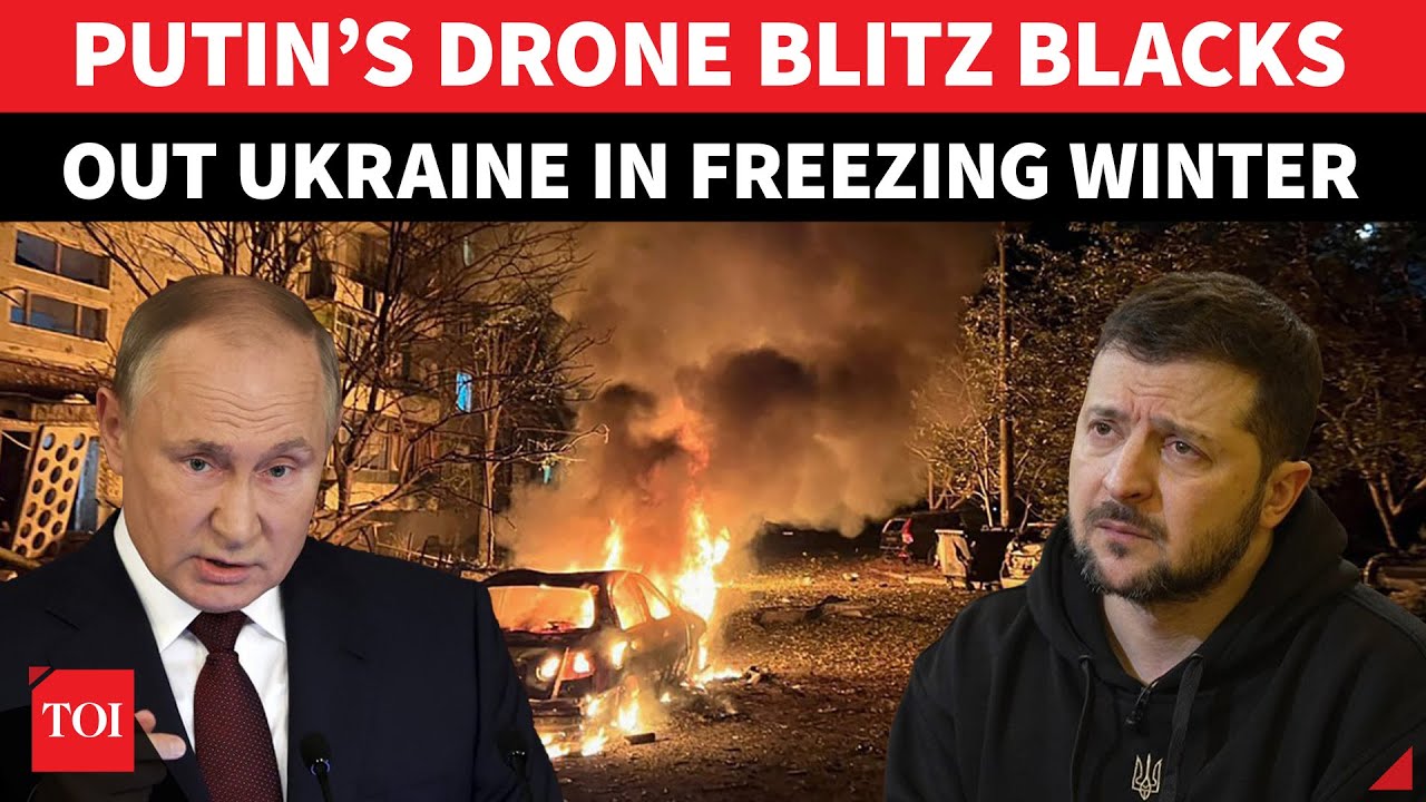 Putin’s Powerful 145-drone Swarm Knocks Out Five Ukrainian Regions; Zelensky ‘Complains’ To Trump