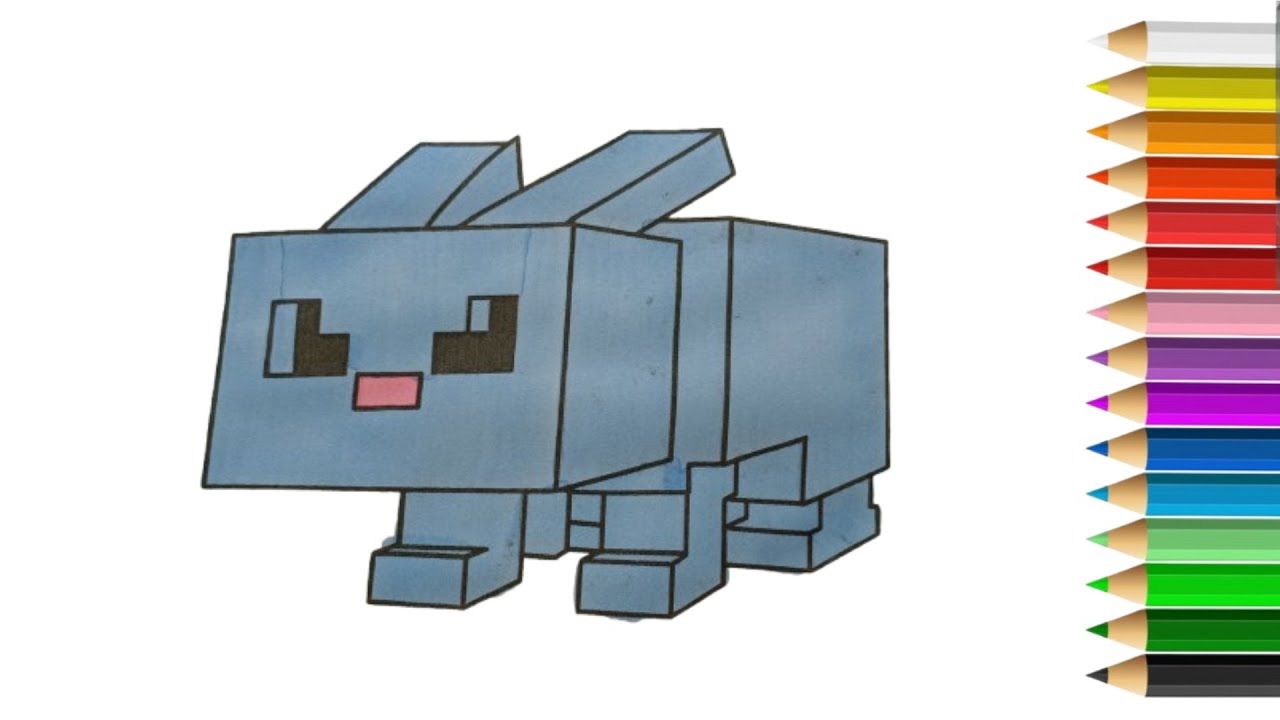 Rabbit from 99 Nights in the Forest Coloring | Bay Art Coloring