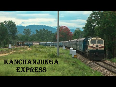 Offlink!! SBI WDG 4 & LKO WDG 4D Attached As Banker Hauling Sealdah - Silchar Kanchanjunga Express