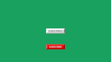 Subscribed Green Screen Background | Don