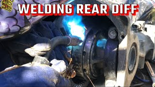 Welding rear Diff on Infiniti M30             EASY WAY