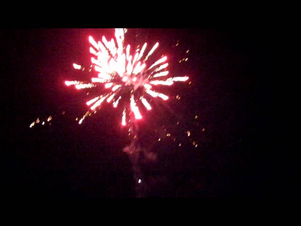 Little Silver Lake 2011 Fireworks Wild Rose, WI YouTube