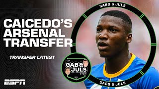 ‘He WANTS TO GO!’ Will Moises Caicedo join Arsenal from Brighton? | Gab & Juls | ESPN FC