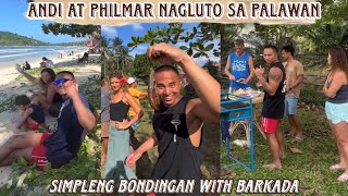 Andi Eigenmann At Philmar Nagluto Sa Tabing Dagat Ng Palawan Bonding Sa San Vic With Barkada