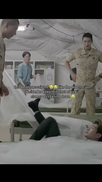 the way it's such a cartoony fall too #descendantsofthesun