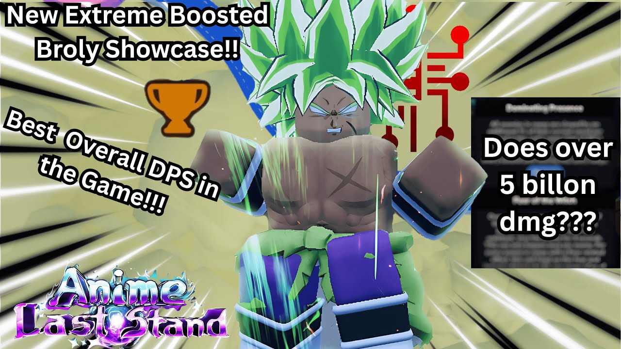 *NEW*Extreme Boost LSSJ Broly Showcase( Best DPS Unit in the Game)In ...