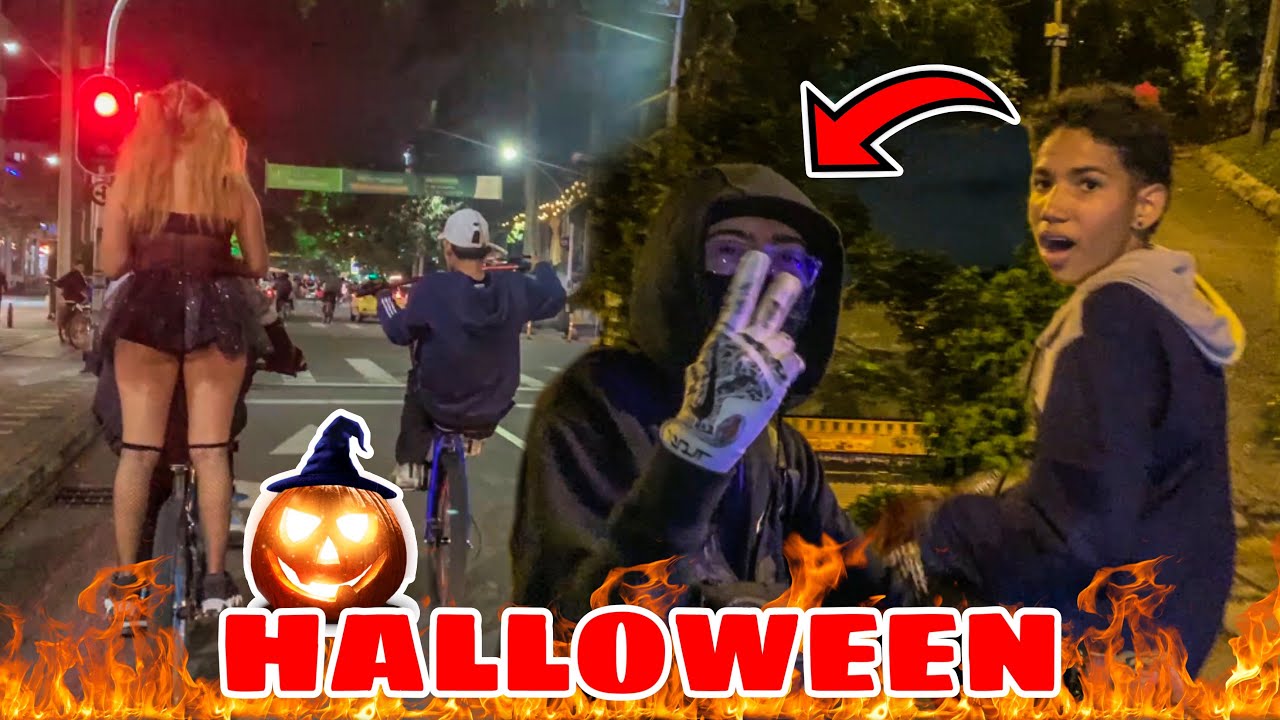 Caravana de Halloween se Sorprenden al ver a LA LORA