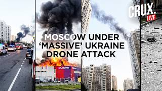 Russia LIVE Ukrainian Drones Strike Moscow Major Fire Breaks Out At Wildberries Warehouse Putin