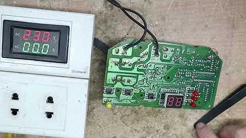 Sửa nồi cơm Sharp nhấp nháy đèn hiển thị