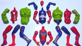 Avengers Build! Captain America, Hulk, Spiderman, IronMan | Avengers Assemble Toys | Cheap Price.