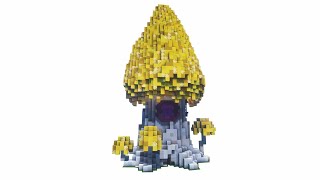 Yellow Morel - Minecraft Cottagecore Tutorial