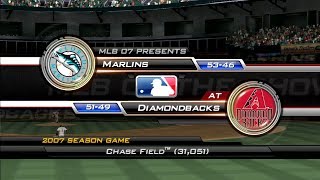 MLB 07: The Show (Florida Marlins Season) Game #100 - FLA @ ARI