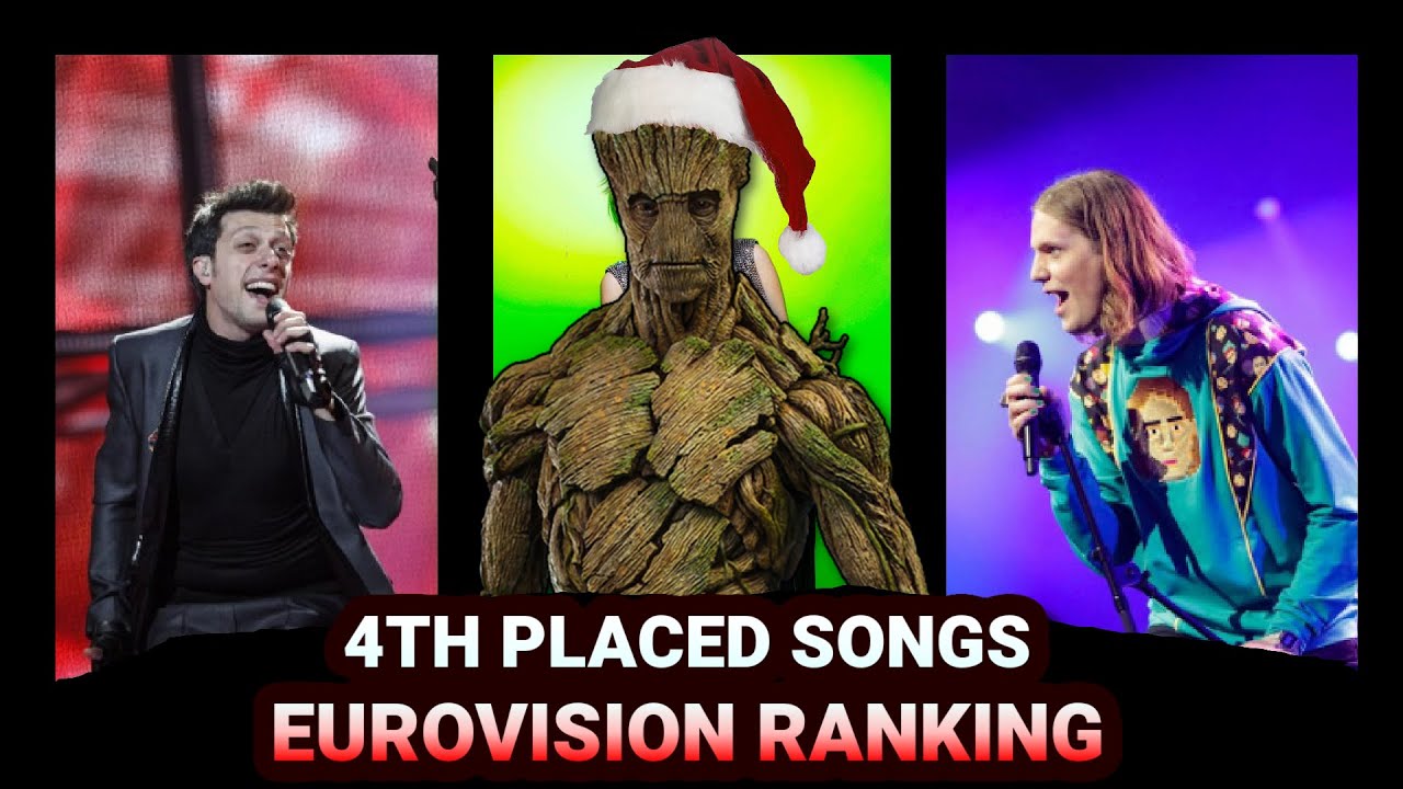 Рейтинг всех песен, занявших 4-е место на Евровидении с 2000 по 2025 год.