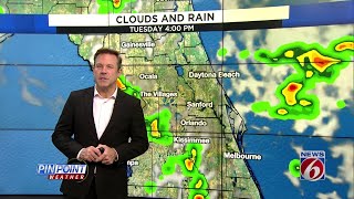 Increasing rain chances in Central Florida
