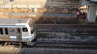 9744レ EF64 1030+E217系Y-130