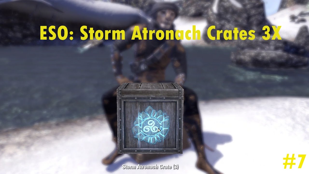 ESO: Opening 3X Storm Atronach Crates #7