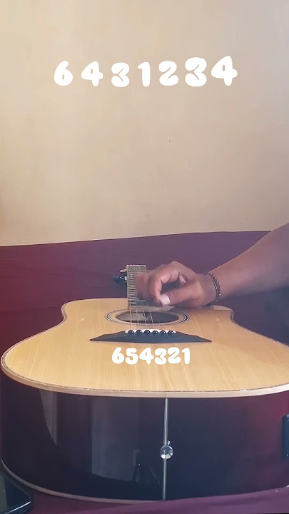 Viral TikTok Guitar Tutorial😱😱😱