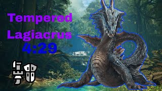 MH Wilds | 9⭐5🔷 Tempered Lagiacrus Gunlance 4:29 run